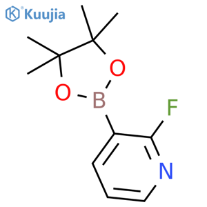 2-Fluoropyridine-3-boronic acid, pinacol ester structure