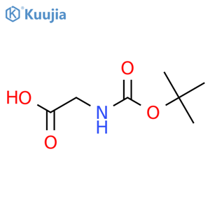 Boc-glycine structure
