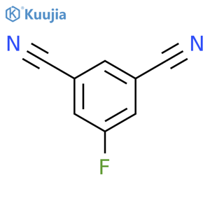 5-fluorobenzene-1,3-dicarbonitrile structure