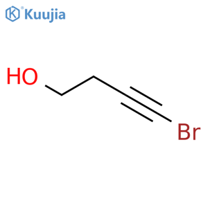 4-bromobut-3-yn-1-ol structure