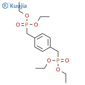 P-Bis(diethoxyphosphono)xylene structure