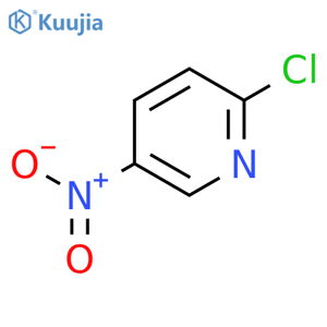 2-Chloro-5-nitropyridine structure