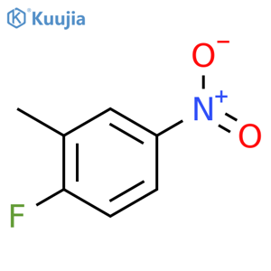 1-fluoro-2-methyl-4-nitro-benzene structure