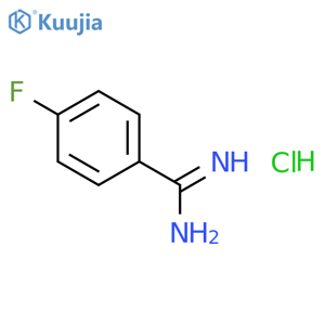 4-Fluorobenzamidine Hydrochloride structure