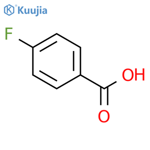 4-Fluorobenzoic acid structure