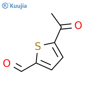 5-Acetylthiophene-2-carbaldehyde structure