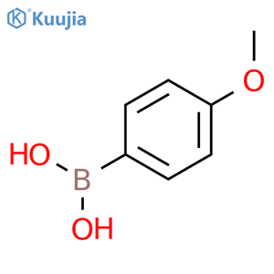 (4-Methoxyphenyl)boronic acid structure