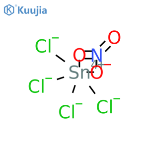 Stannate(1-), tetrachloro(nitrato-O,O')-, (OC-6-22)- (9CI) structure