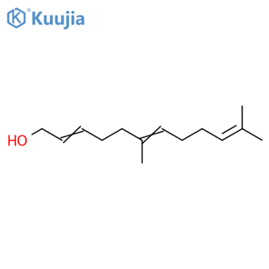 6,11-Dimethyl-2,6,10-dodecatrien-1-ol structure