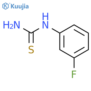 1-(3-Fluorophenyl)-2-thiourea structure