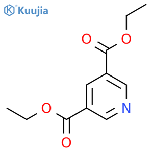 Diethyl 3,5-pyridinedicarboxylate structure