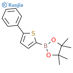 4,4,5,5-tetramethyl-2-(5-phenylthiophen-2-yl)-1,3,2-dioxaborolane structure