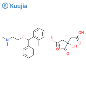 Orphenadrine citrate structure