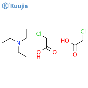 Acetic acid, chloro-, compd. with N,N-diethylethanamine (2:1) structure