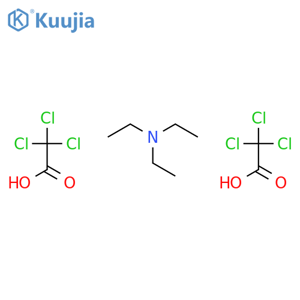 Acetic acid, trichloro-, compd. with N,N-diethylethanamine (2:1) structure