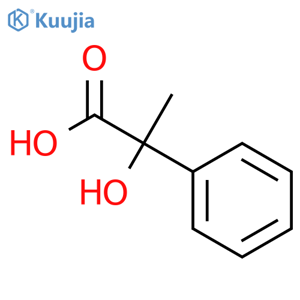 (±)-2-phenyllactic acid structure