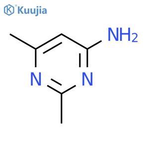 2,6-Dimethylpyrimidin-4-amine structure