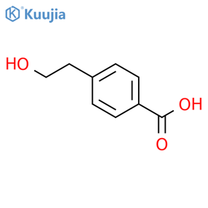 4-(2-Hydroxyethyl)benzoic acid structure