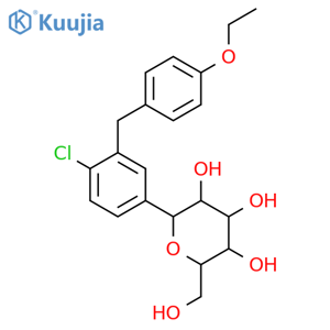 Dapagliflozin structure