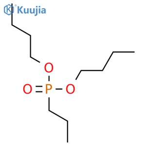 Phosphonic acid, propyl-, dibutyl ester structure