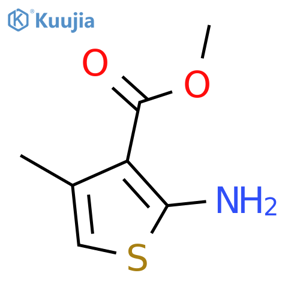 Methyl 2-amino-4-methylthiophene-3-carboxylate structure