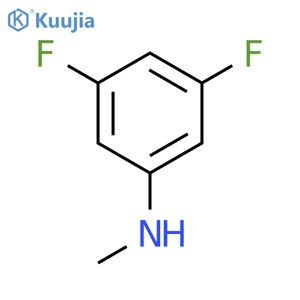 3,5-Difluoro-N-methylaniline structure