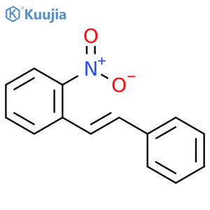 1-nitro-2-(2-phenylethenyl)benzene structure