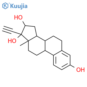 17-Ethynylestriol structure