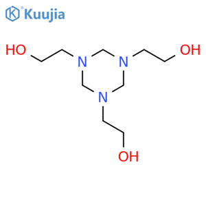 s-Triazine-1,3,5-triethanol structure