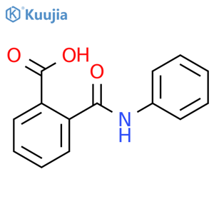 2-(phenylcarbamoyl)benzoic acid structure