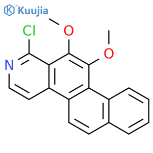 Naphth[2,1-f]isoquinoline, 1-chloro-11,12-dimethoxy- structure