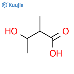 3-Hydroxy-2-methylbutanoic Acid structure