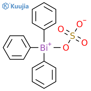 Bismuthonium, triphenylsulfooxy-, inner salt structure