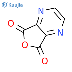 5H,7H-furo[3,4-b]pyrazine-5,7-dione structure