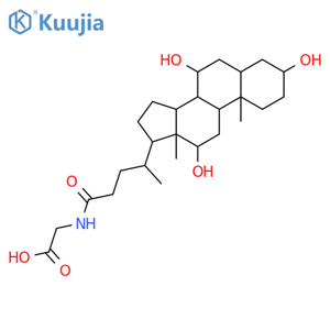 Glycocholic acid structure