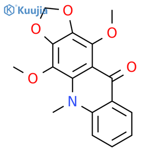 Melicopidine structure