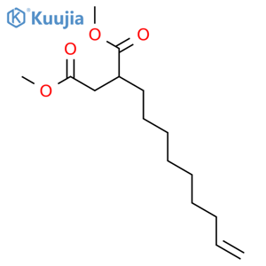 BUTANEDIOIC ACID, METHYLENEOCTYL-, DIMETHYL ESTER structure