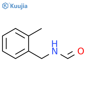 Formamide, N-[(2-methylphenyl)methyl]- structure