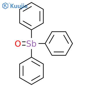 Triphenylantimony oxide structure