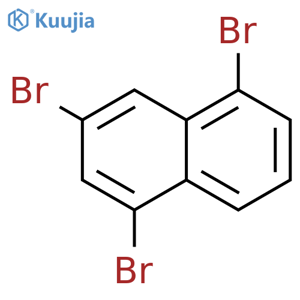 Naphthalene, 1,3,5-tribromo- structure