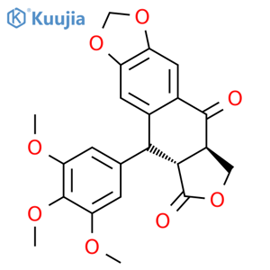 Podophyllotoxone structure