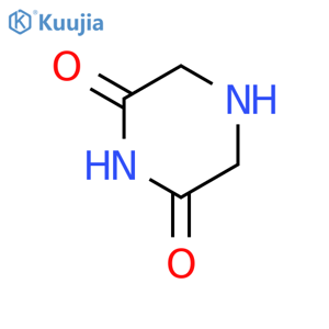 Piperazine-2,6-dione structure