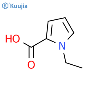 1-Ethyl-1H-pyrrole-2-carboxylic acid structure