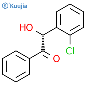 Ethanone, 2-(2-chlorophenyl)-2-hydroxy-1-phenyl-, (2R)- structure