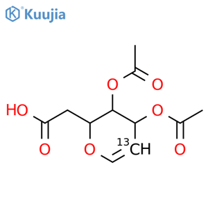 Tri-O-acetyl-D-2-13Cglucal structure