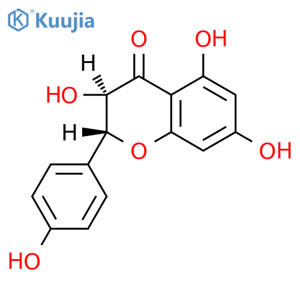 Dihydrokaempferol structure