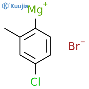 4-Chloro-2-methylphenylmagnesium bromide structure