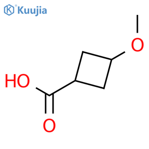 3-methoxycyclobutane-1-carboxylic acid structure