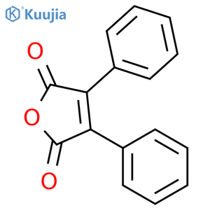 2,3-Diphenylmaleic Anhydride structure