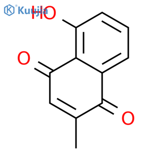 Plumbagin structure